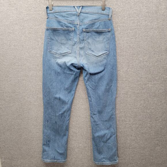 VERONICA BEARD CARLY KICK FLARE HIGH RISE JEANS, SIZE 27 - Picture 3 of 10